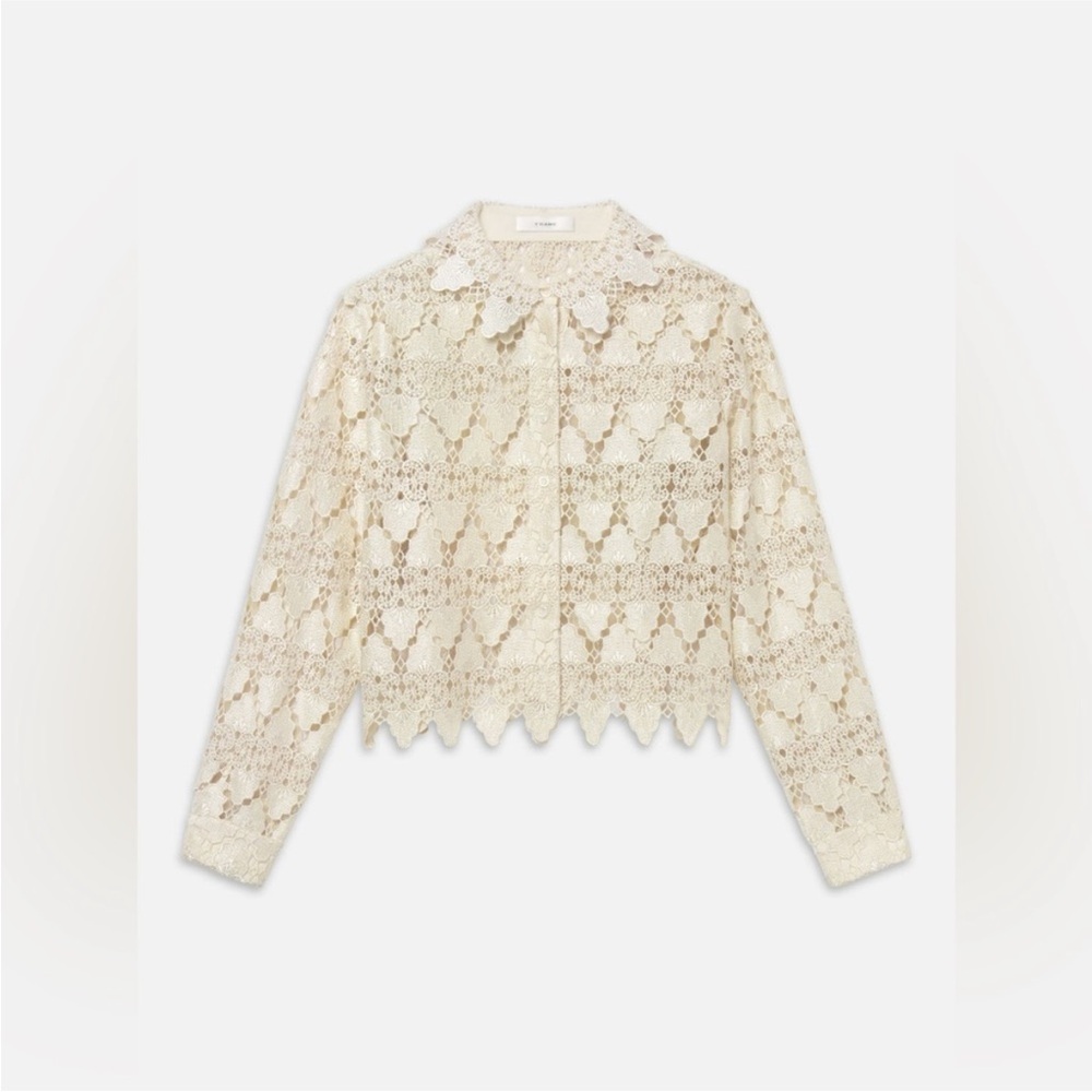 Frame Denim Lace Blouse - Picture 2 of 8
